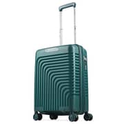 Carlton 1 Pc 8 Wheel Hardcase Trolley Green