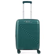 Carlton 1 Pc 8 Wheel Hardcase Trolley Green