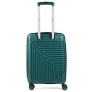 Carlton 1 Pc 8 Wheel Hardcase Trolley Green