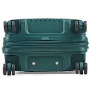 Carlton 1 Pc 8 Wheel Hardcase Trolley Green