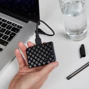 Verbatim Store 'n' Go Mini Portable Solid State Drive With USB-C Adapter USB 3.2 1TB Black 53237