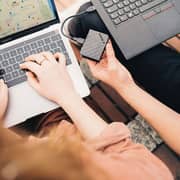 Verbatim Store 'n' Go Mini Portable Solid State Drive With USB-C Adapter USB 3.2 1TB Black 53237