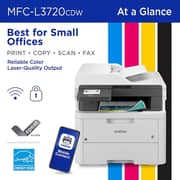 Brother MFC-L3720CDW All-in-One Color Laser Printer with Touch Screen