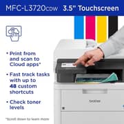 Brother MFC-L3720CDW All-in-One Color Laser Printer with Touch Screen