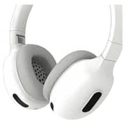 QUBE CodeNinja A24021 Wireless Over Ear Headphones White