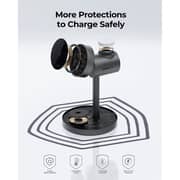 Aukey LCMC311GY 3 In 1 WLS Charger GRY