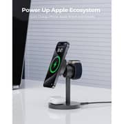 Aukey LCMC311GY 3 In 1 WLS Charger GRY