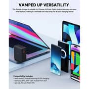 Aukey PAB7O 3P PD GaN Wall Charger BLK