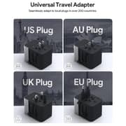Aukey 1 Pc Universal Travel Adapter Black