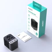 Aukey 1 Pc Universal Travel Adapter Black