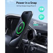 Aukey MagSafe Wireless Car Charger Grey