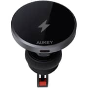 Aukey MagSafe Wireless Car Charger Grey
