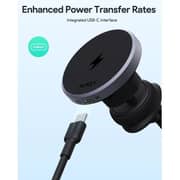 Aukey MagSafe Wireless Car Charger Grey