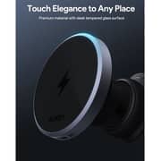 Aukey MagSafe Wireless Car Charger Grey