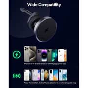Aukey MagSafe Wireless Car Charger Grey