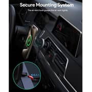 Aukey MagSafe Wireless Car Charger Grey