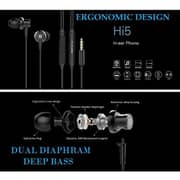 Hifuture HI5 Wired In Ear Headset Black