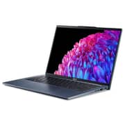 Acer Swift Go 14 (2024) AI PC - 1st Series / Intel Core Ultra 7-155H / 14inch OLED / 1TB SSD / 32GB RAM / Shared Intel Arc Graphics / Windows 11 Home / English & Arabic Keyboard / Silver / Middle East Version - [SFG14-73-713G]