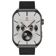Swiss Military Alps 3 1.45″ AMOLED Smartwatch - Gun Metal