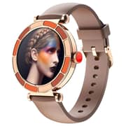 Xcell Celine Smartwatch 1.28″ HD Gold / Brown