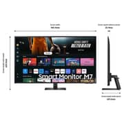 Samsung LS43DM702UMXUE M7 M70D UHD Smart Gaming Monitor 43inch