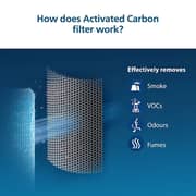 Philips Genuine Replacement Hepa Filter White/Black