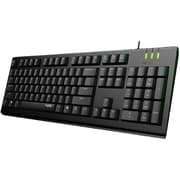 Rapoo Wired Keyboard Black