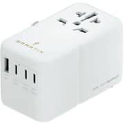 Smartix Premium Universel Travel Adaptor White - SM1BCTA5