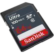Sandisc C10 Ultra SDXC Memory Card UHS-I 64GB SDSDUNR-064G-GN3IN
