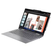 Lenovo ThinkPad X1 Gen 9 2-in-1 Convertible (2024) AI PC - 1st Series / Intel Core Ultra 7-155U / 14inch WUXGA / 1TB SSD / 16GB RAM / Shared Intel Graphics / Windows 11 Pro / English & Arabic Keyboard / Grey / Middle East Version - [21KE0056GR]