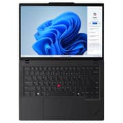Lenovo ThinkPad T14 Gen 5 (2024) AI PC - 1st Series / Intel Core Ultra 7-155U / 14inch WUXGA / 512GB SSD / 16GB RAM / Shared Intel Graphics / Windows 11 Pro / English & Arabic Keyboard / Black / Middle East Version - [21ML000AGR]