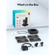 RavPower 4 x Power Bank with Magpower Station 10000mAh Black PB251