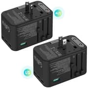 RavPower PD Gan 4 Port Travel Charger Black