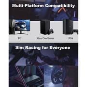 PXN Gaming Steering Wheel Black