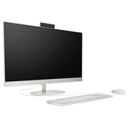 HP All-in-One (2023) Desktop - 1st Series / Intel Core Ultra 7-155U / 27inch FHD / 512GB SSD / 16GB RAM / Shared Intel Iris Xe Graphics / Windows 11 / English Keyboard / Shell White / International Version - [27-CR1003NH]