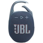 JBL Clip 5 Ultra-Portable Waterproof Bluetooth Speaker, Blue