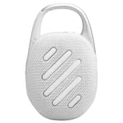 JBL Clip 5 Ultra-Portable Waterproof Speaker White