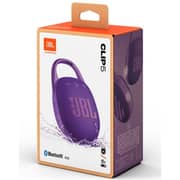 JBL Clip 5 Ultra-Portable Waterproof Speaker Purple