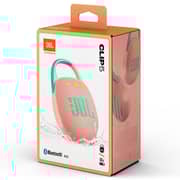 JBL Clip 5 Ultra-Portable Waterproof Speaker Pink