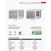 Nikai Window Air Conditioner 1.5 Ton NWAC18031N24