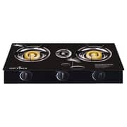 Optima 3 Burner Glass Top Gas Stove GGB300