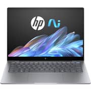 HP Omnibook X (2024) Copilot+ PC - Snapdragon X Elite X1E-78-100 / 14inch 2.2K / 1TB SSD / 16GB RAM / Shared Qualcomm Adreno Graphics / Windows 11 Home / English & Arabic Keyboard / Meteor Silver / Middle East Version - [14-FE0000NE]