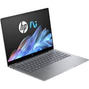 HP Omnibook X (2024) Copilot+ PC - Snapdragon X Elite X1E-78-100 / 14inch 2.2K / 1TB SSD / 16GB RAM / Shared Qualcomm Adreno Graphics / Windows 11 Home / English & Arabic Keyboard / Meteor Silver / Middle East Version - [14-FE0000NE]