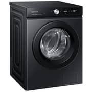 Samsung BESPOKE Washing Machine Front Loading with AI Eco bubble and SMAPCE MAX TECH - 11 Kg - Black - WW11B1534DABAS