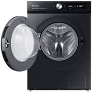 Samsung BESPOKE Washing Machine Front Loading with AI Eco bubble and SMAPCE MAX TECH - 11 Kg - Black - WW11B1534DABAS