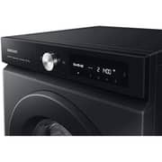 Samsung BESPOKE Washing Machine Front Loading with AI Eco bubble and SMAPCE MAX TECH - 11 Kg - Black - WW11B1534DABAS