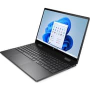 HP Envy x360 2-in-1 Convertible (2021) Laptop - AMD Ryzen 7-5700U / 15.6inch FHD / 512GB SSD / 12GB RAM / Shared AMD Radeon Graphics / Windows 11 Home / English Keyboard / Nightfall Black / International Version - [15-EE1093CL]