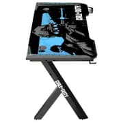 Gameon RGB Flowing Light Gaming Desk Black/Blue