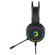Gameon GOT200A Thunderstrike Wired Over Ear Gaming Headphones Black