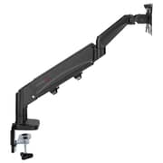 Gameon Dual Monitor Arm Stand And Mount Black